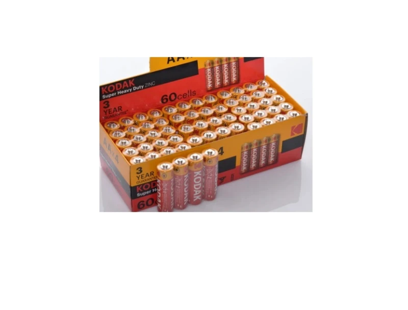 Baterii R3 Zinc Sh4 60 Buc/Set Kodak